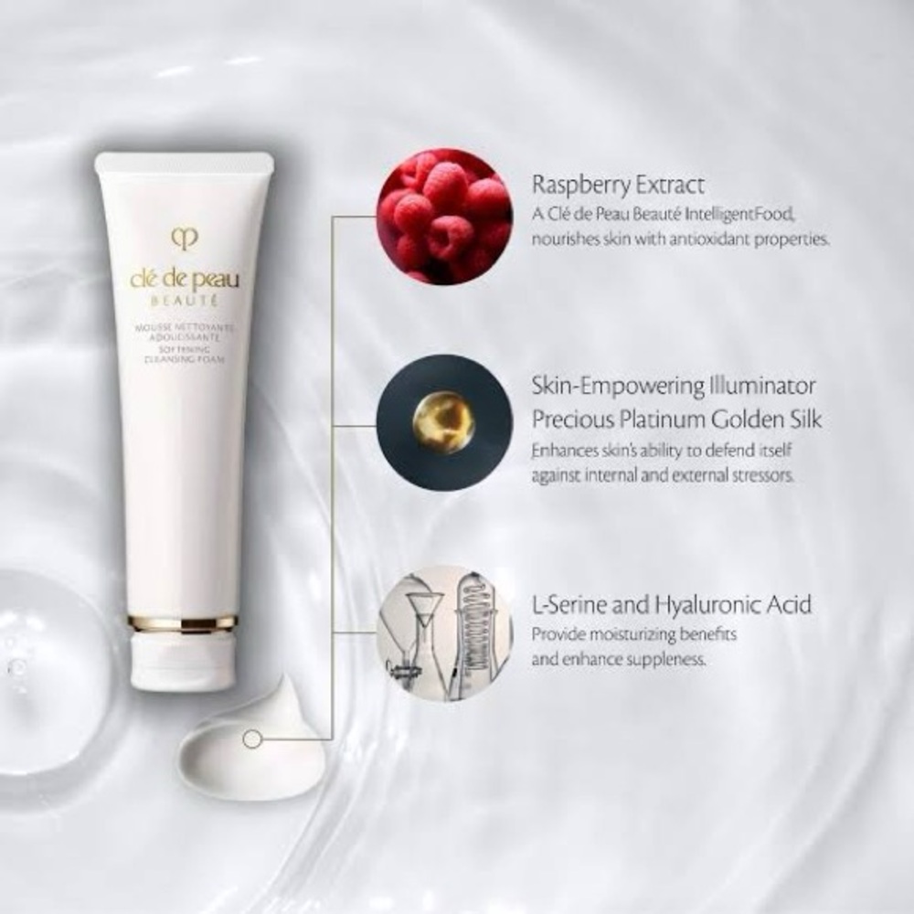 CLE DE PEAU Beaute SOFTENING CLEANSING FOAM MINI 22ml